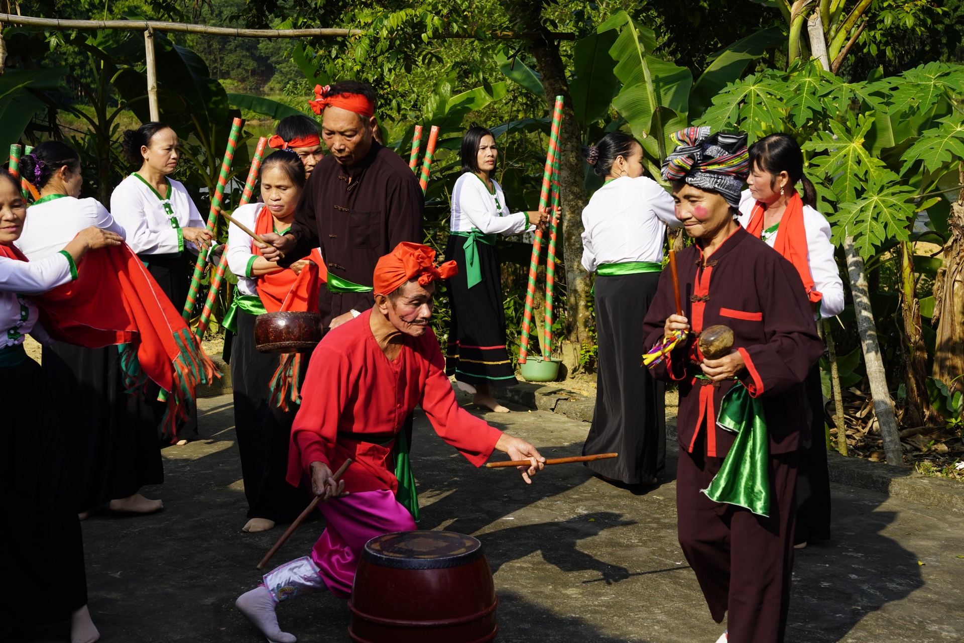 Drum Dance Festival of the Muong drum dance festival of the muong