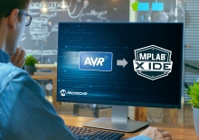 AVR microcontrollers now supported in MPLAB X integrated development environment