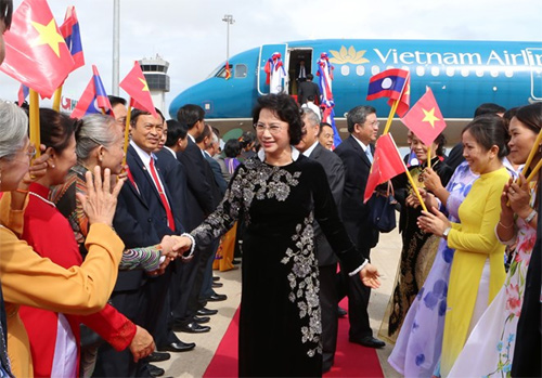 National Assembly leader begins Laos visit