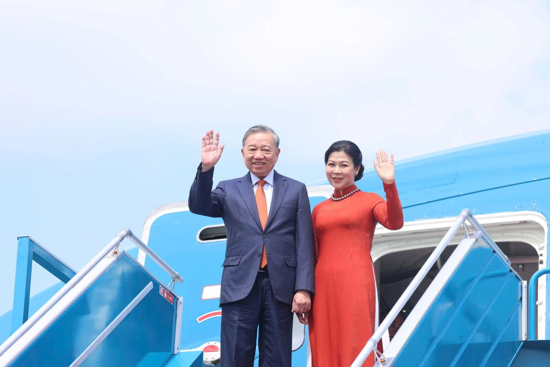Party General Secretary To Lam and spouse depart for official visit to Finland
