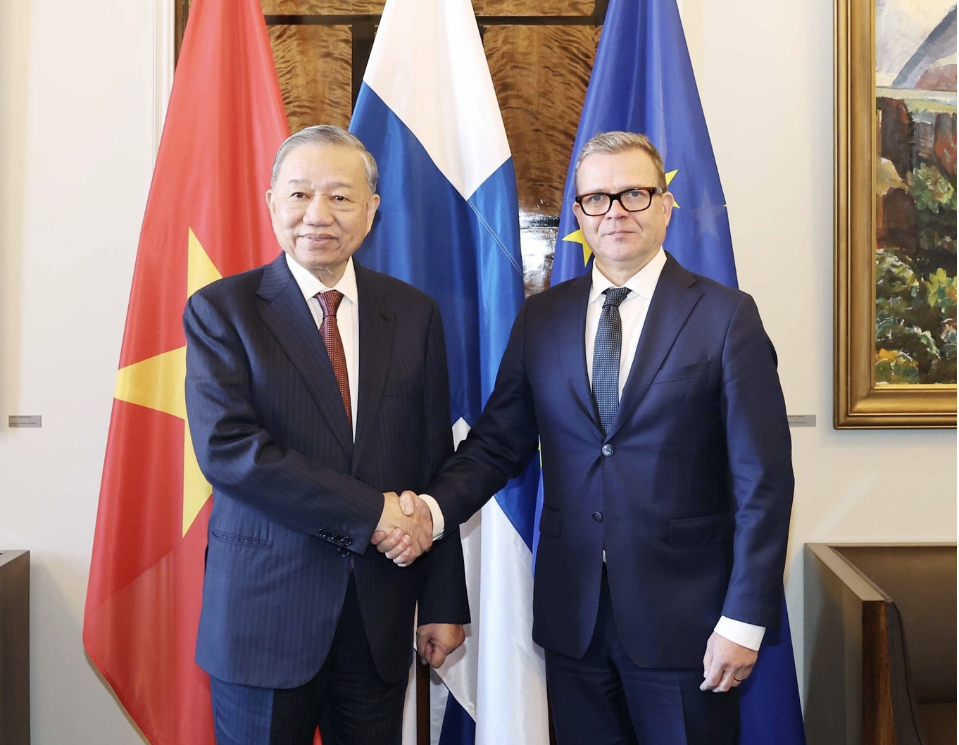 General Secretary To Lam visits Finland to strengthen strategic cooperation