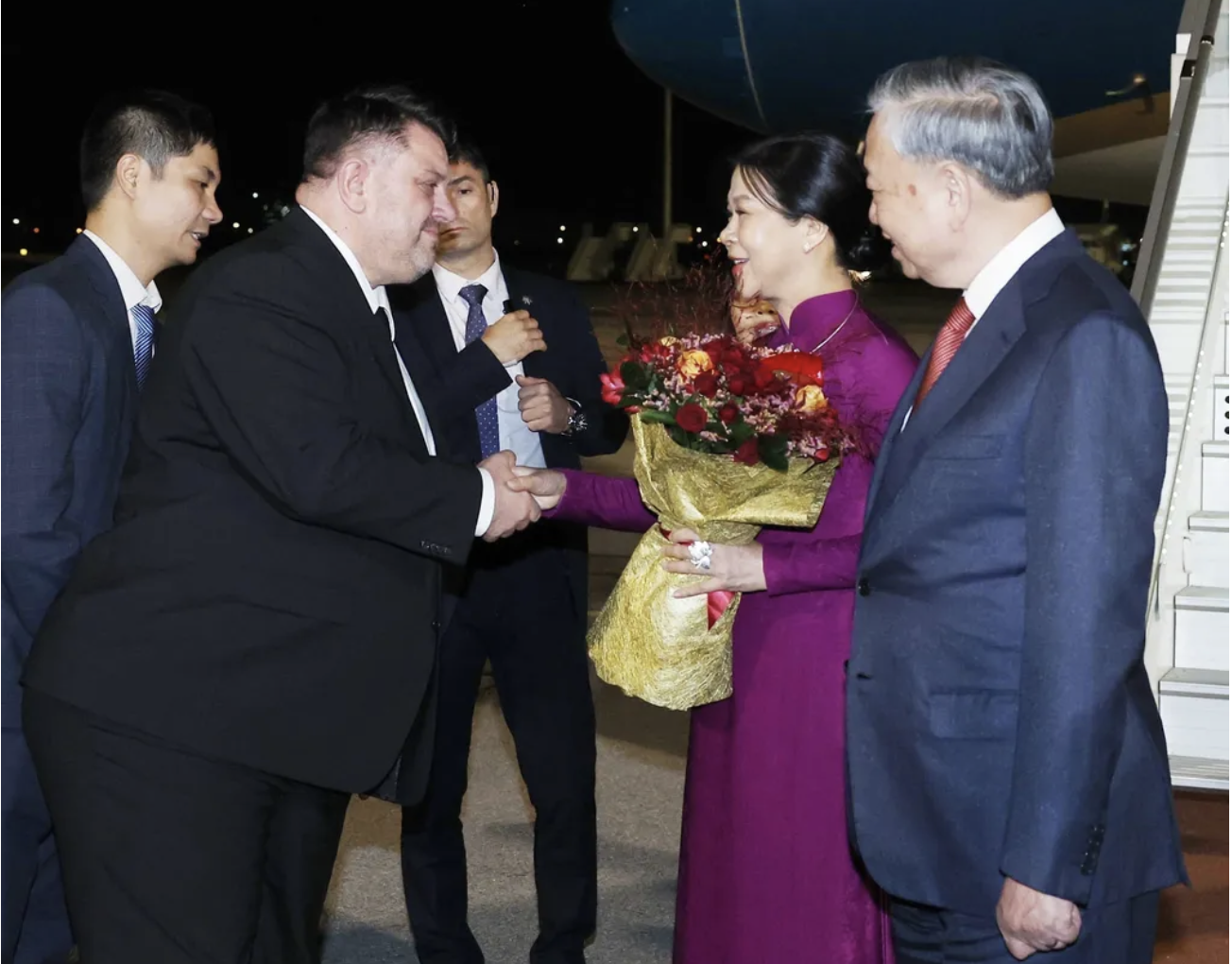 Party General Secretary To Lam and his spouse begin official visit to Bulgaria