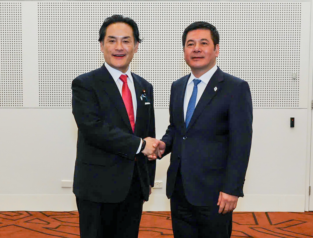 Minister Nguyen Hong Dien meets Japan’s State Minister of the Cabinet Office 
