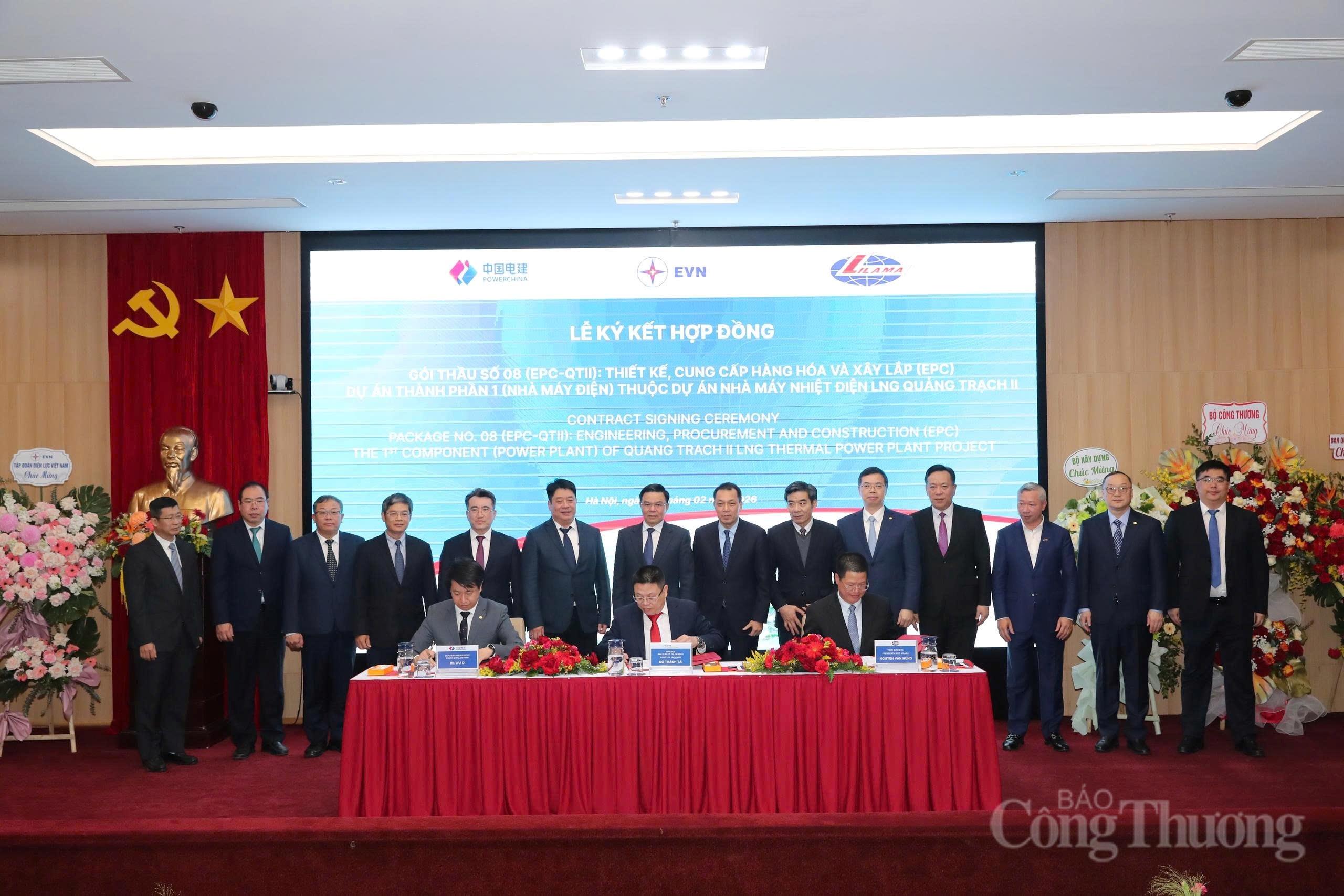 Over VND 25 trillion for Quang Trach II LNG Power Plant EPC