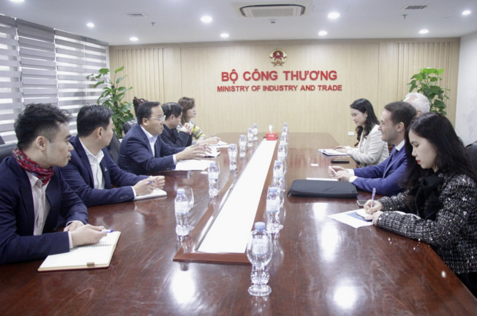 Deputy Minister Nguyen Hoang Long holds working session with Denmark’s CIP Group