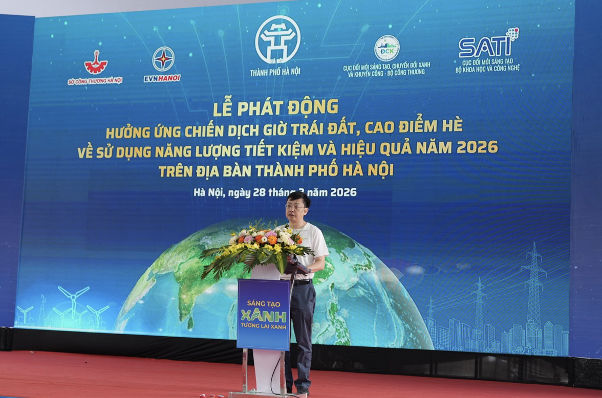 Hanoi launches Earth Hour campaign, promotes energy saving in 2026