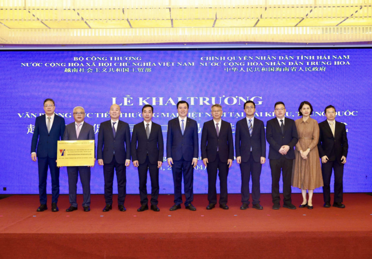 Vietnam Trade Promotion Office inaugurated in Haikou, China