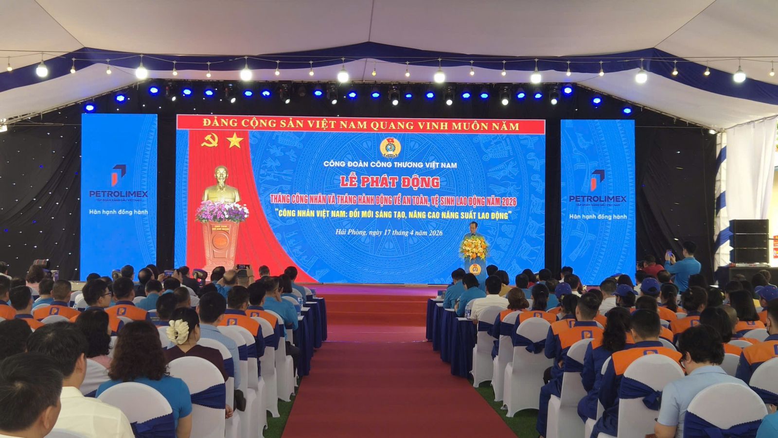Launch of Workers’ Month and Occupational Safety Campaign 2026 in Hai Phong