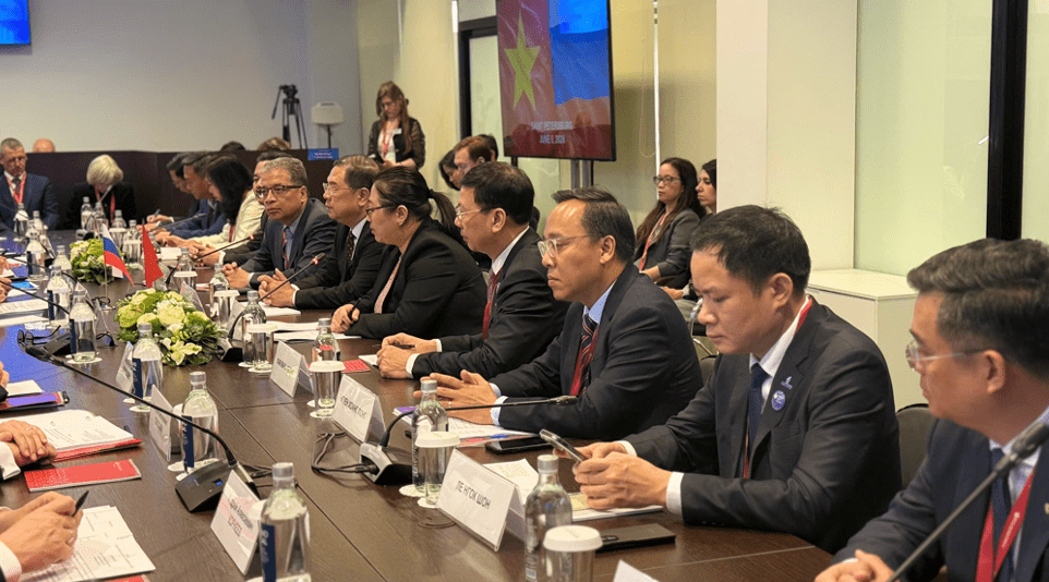 Vietnam - Russia boost comprehensive partnership at SPIEF 2026