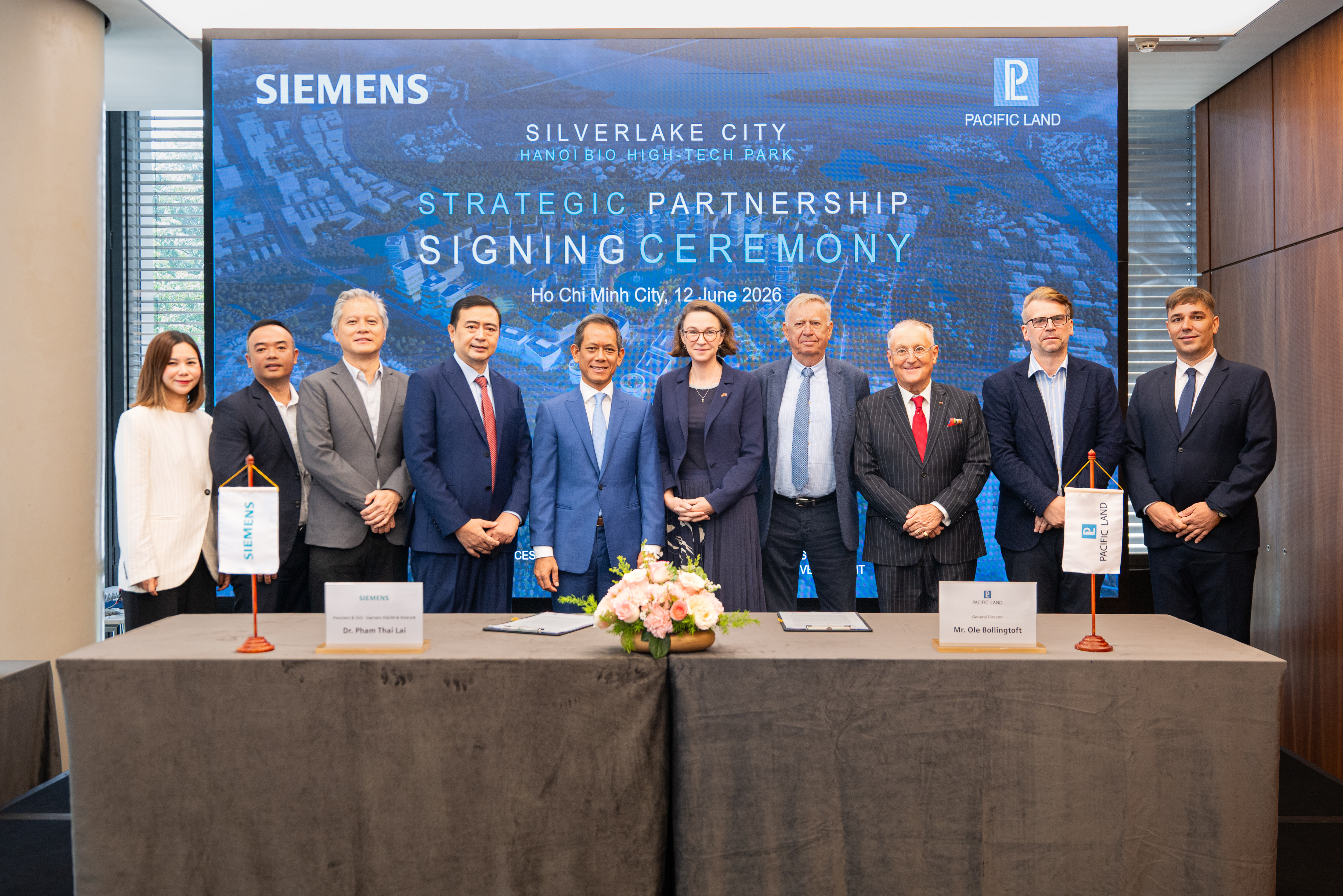 Siemens, Pacific Land join forces to build smart innovation park