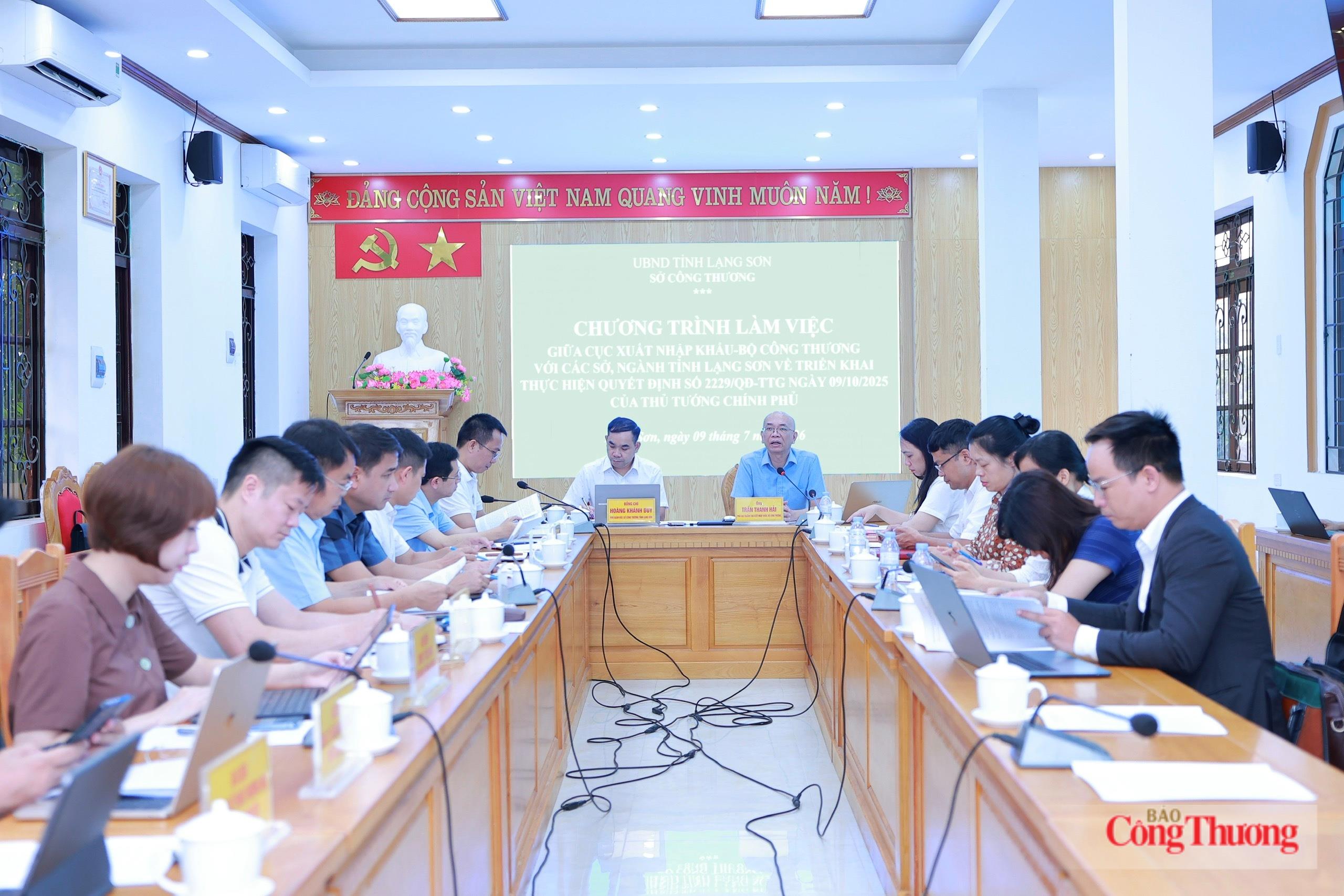 MoIT works with Lang Son on implementing logistics development strategy