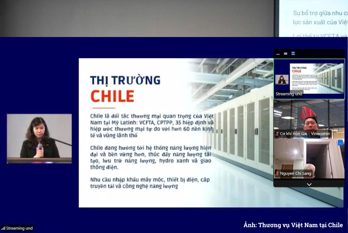 Viet Nam, Chile promote trade ties in energy equipment, industrial machinery