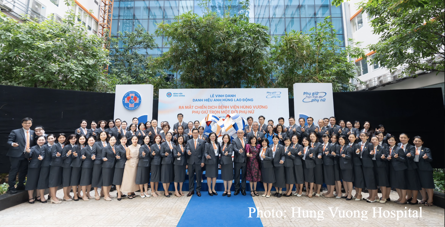 Labor Hero title marks Hung Vuong Hospital’s 124-year journey
