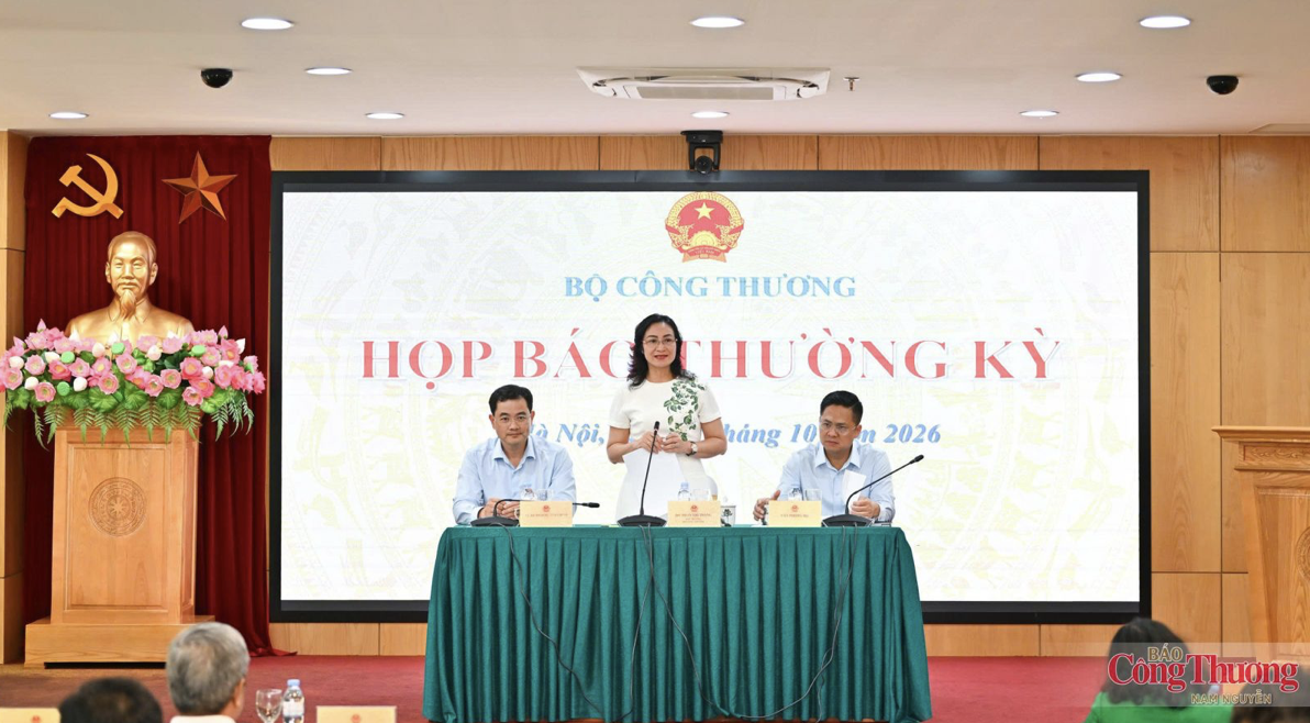 Ministry of Industry and Trade holds regular press conference for Q3 2026